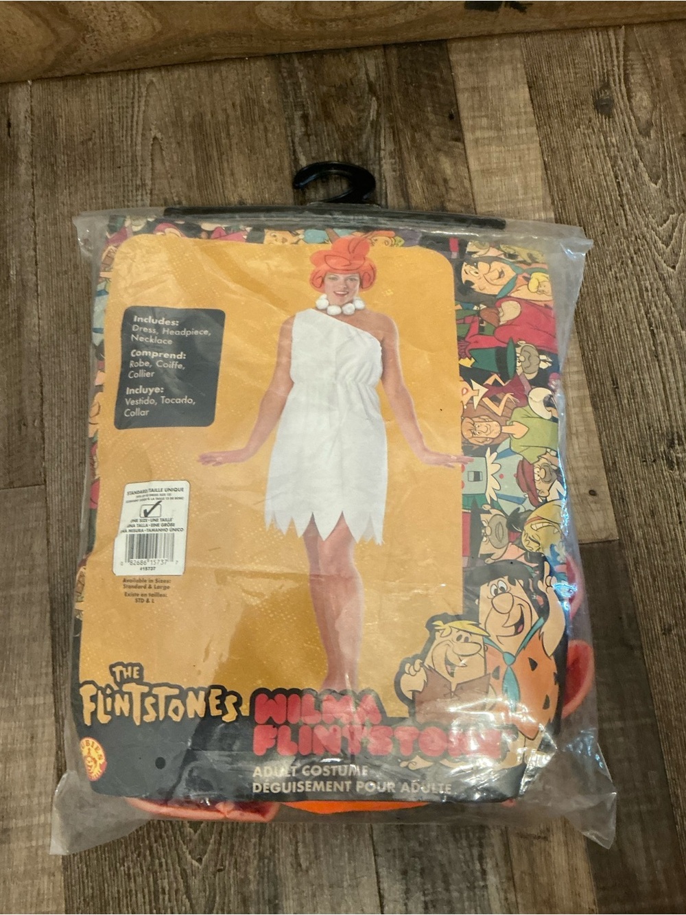 Flintstones Wilma Costume Size Large Dress Size 14-16 Adult Women’s